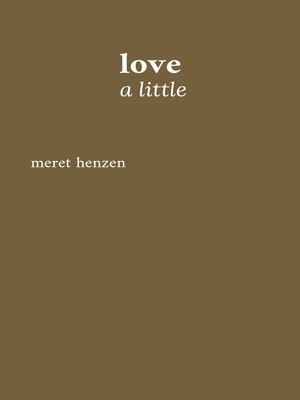 cover image of Love a little